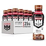 Muscle Milk Genuine Protein Shake, Chocolate, 25g Protein, 11.16 Fl Oz (Pack of 12), Packaging May Vary