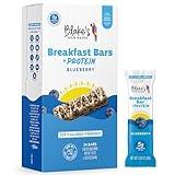 Blake's Seed Based Breakfast Bars with Protein — Blueberry (24 Count), 5g Clean Plant-Based Protein, Gluten Free, Nut Free, Dairy Free & Vegan, Healthy Snacks for Kids or Adults, School Safe