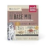 The Honest Kitchen Dehydrated Whole Grain, Veggie & Fruit Base Mix Dog Food (Just Add Protein), 3 lb Box