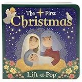 The First Christmas: Lift-a-Pop Pop-Up Nativity Board Book for Christians to Celebrate the Birth of Baby Jesus - Holiday Gift For Babies and Toddlers (Little Sunbeams)