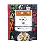 Instinct Freeze Dried Raw Meals Grain Free Recipe Dog Food, Beef, 25 ounces