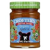 Crofters Organic Apricot Just Fruit Spread, 10 oz