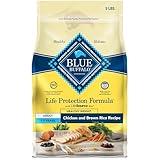 Blue Buffalo Life Protection Formula Healthy Weight Adult Dry Dog Food, Supports an Ideal Weight, Made with Natural Ingredients, Chicken & Brown Rice Recipe, 5-lb. Bag