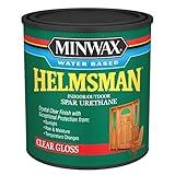 Minwax Helmsman Water Based Spar Urethane, Quart, Gloss