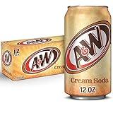 A&W Cream Soda, 12 Fl Oz (Pack of 12)