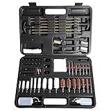 ANALIM Universal Gun Cleaning Kit for Pistol, Shotgun, Rifle, Handgun, Airgun, Revolver and Gun Accessories, Cleaning Kit with Brushes, Jags, Portable Case