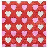 American Greetings 50-Count Valentines Day Party Supplies, Paper Napkins