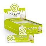 No Cow High Protein Bars, Dipped Key Lime Pie - Healthy Snacks, 20g Vegan Protein, High Fiber, Low Sugar, Keto Friendly, Dairy & Gluten Free (12 Count)