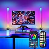 RGB Light Bar, Led Smart Light Bar with 16 Million Colors and 213+ Light Effects, Music Sync Gaming Lights with APP Remote Control, 17.3'' Led Light Bar for Room, TV Backlights, Gaming, PC Decoration