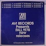 avi records presents fall 1978 new releases