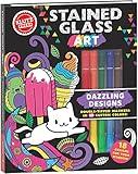 Stained Glass Art: Dazzling Designs (Klutz Activity Book)