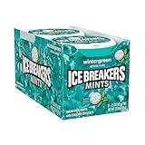 ICE BREAKERS Wintergreen Sugar Free Breath Mints Tins, 1.5 oz (8 Count)