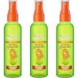 Garnier Fructis Style Brilliantine Shine Glossing Spray for High Shine Finish, Argan Oil, 3 Fl Oz, 3 Count (Packaging May Vary)