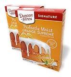 Duncan Hines Signature Orange Supreme Cake Mix 15.25oz (pack of 2)