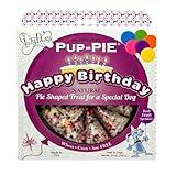 The Lazy Dog Pup-Pie - Original Pup-Pie - Happy Birthday Dog Treat for a Special Dog, 5 oz.