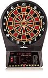 Arachnid Cricket Pro 800 Electronic Dartboard with Micro-Thin Segment Dividers for Reduced Bounce-Outs and NylonTough Segments for Improved Durability - Available with Optional Wood Dartboard Cabinet