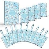 LA BELLEFÉE Cotton Scented Sachets for Drawers and Closet, 14 Packs Long Lasting Scented Sachets Fragrance Packets Small Gifts Valentine's Day Gift, Sachet Bags for Closet, Home, Car, Drawer, Wardrobe