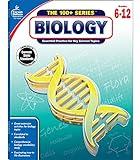 Carson Dellosa The 100 Series: Biology Workbook—Grades 6-12 Science, Matter, Atoms, Cells, Genetics, Elements, Bonds, Classroom or Homeschool Curriculum (128 pgs) (Volume 3)