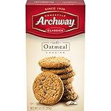 Archway Cookies, Classic Soft Oatmeal Cookies, 9.5 Oz (Pack of 9)