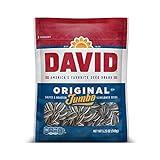 DAVID Roasted and Salted Original Jumbo Sunflower Seeds, 5.25 oz