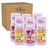 Plum Organics Mighty Puffs Organic Baby Food - Two Flavor Variety Pack - 1.85 oz Canister (Pack of 6) - Ancient Grains and Chickpea Snacks