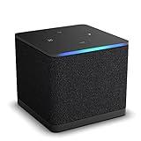 Certified Refurbished Fire TV Cube, Hands-free streaming device with Alexa, Wi-Fi 6E, 4K Ultra HD