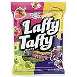 Laffy Taffy Candy, Assorted Fruit Flavors, Individually Wrapped Mini Bars, 6 Ounce Bag