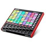 AKAI Professional APC Mini MK2 - USB MIDI Pad Controller for Clip Launching with Ableton Live Lite, 64 RGB Pads, Drum and Note Mode and MIDI Mixer