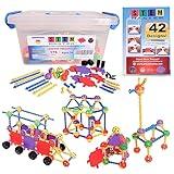 STEM Master - Educational Building Blocks Kit, 176 Pieces, Ages 4-8, Easter Basket Stuffers Gifts for Kids