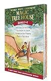 Magic Tree House Boxed Set, Books 1-4: Dinosaurs Before Dark, The Knight at Dawn, Mummies in the Morning, and Pirates Past Noon