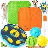 Forfon 9 Pack All-Around Dog Puzzle Toy Set - Interactive Dog Enrichment Toys Mentally Stimulating Toys for Small to Medium Smart Dogs with Dog Lick Mat & Treat Balls