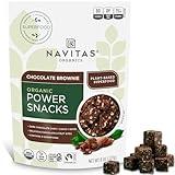 Navitas Organics Superfood Power Snacks, Chocolate Cacao, 8oz. Bag — Organic, Non-Gmo, Gluten-Free