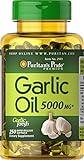 Puritan's Pride Garlic Oil, 5000 Mg, 250 Count