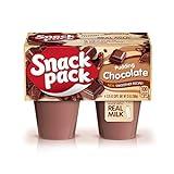 Snack Pack Chocolate Pudding, 4 Count Pudding Cups