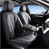 Coverado Seat Covers, Car Seat Covers Front Seats, Black Car Seat Cover, Waterproof Car Seat Covers, Car Seat Cushion, Front Car Seat Covers Leatherette Car Seat Protector Universal Fit Most Cars