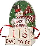 Primitives by Kathy Vintage-Inspired Block Countdown, Retro Christmas