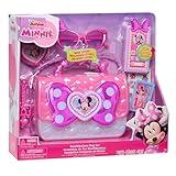 Disney Junior Minnie Mouse Bowfabulous Bag Set, 7-Piece Dress Up and Pretend Play Toy Purse, Kids Toys for Ages 3 Up by Just Play