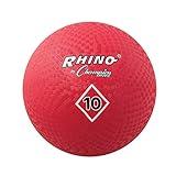 Champion Sports 10 Inch Playground Ball, Red