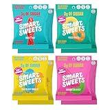 SmartSweets Variety Pack, 1.8oz (Pack of 8), Candy With Low Sugar & Calorie, Healthy Snacks For Kids & Adults - Sweet Fish, Sourmelon Bites, Peach Rings, Sour Blast Buddies