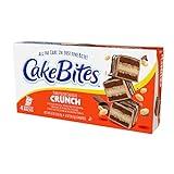 The Original Cakebites by Cookies United, Grab-and-Go Bite-Sized Snack, Peanut Butter Crunch, 4 Pack of 3 Cookies