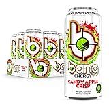 Bang Energy Candy Apple Crisp, Sugar-Free Energy Drink, 16 Fl Oz (Pack of 12)