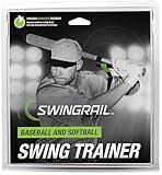 SWINGRAIL Baseball/Softball Swing Trainer Aid - Equipment for Batting and Hitting