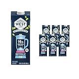 West Life Smoothie Blend Soy Milk, Unsweetened, 16g of Protein, Vegan Dairy Alternative, Lactose-Free, Keto Certified, 32oz (Pack of 6)