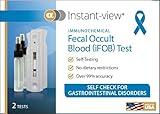 immunochemical Fecal Occult Blood (iFOB) Home Test and Stool Test for Colorectal Diseases - 2 Pack