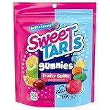 SweeTARTS Gummies Fruity Splitz, Candy, Sweet and Tart, Resealable Bag, 9 oz