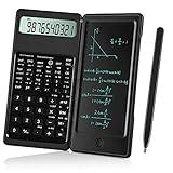 IPepul Scientific Calculators for Students, 10-Digit Large Screen, Math Calculator with Notepad, Classroom Must Haves for Middle High School Supplies & College (Black)