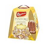 Bauducco Pandoro - Light and Moist Specialty Cake, No Candied Fruits, Ideal for Dessert - 17.5 oz