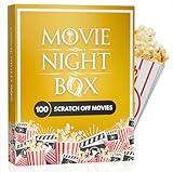 Movie Night Box: Top 100 Scratch-Off Movies & Hidden Gems - Cinematic Fun for All Ages - Perfect Entertainment for Couples, Family, or Solo Enjoyment - Gifts for Movie Lovers, Him, Her