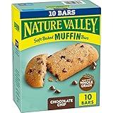 Nature Valley Soft-Baked Muffin Bars, Chocolate Chip, Snack Bars, 10 ct