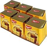 Bauducco Mini Panettone Classic, Moist & Fresh, Traditional Italian Recipe, Holiday Cake, 21.1oz (Pack 6)